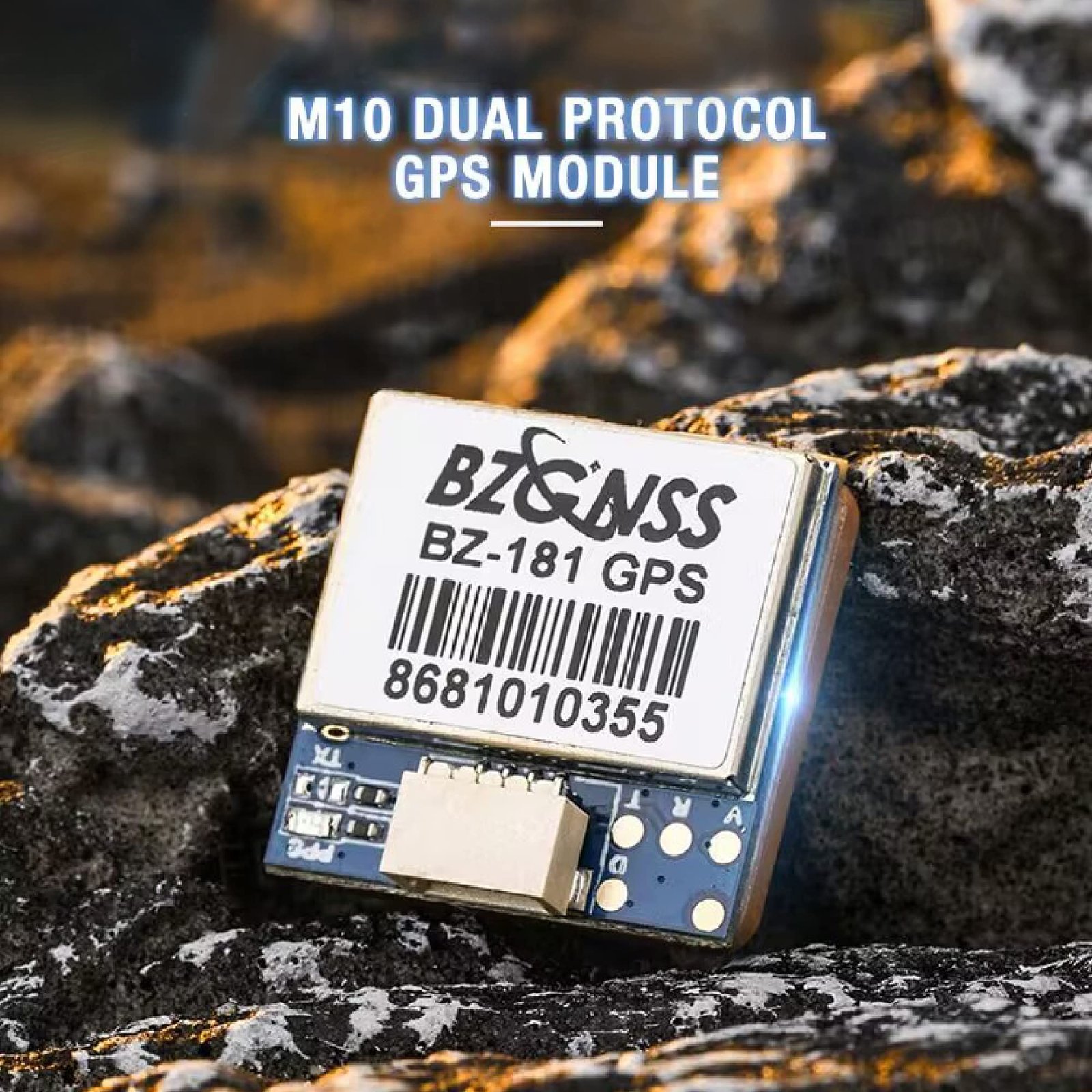 BZGNSS BZ-251 FPV GPS Module - Dual Protocol M10 Drone GPS for RC FPV Drone Racing Fixed-Wing Long-Range Flight Compatible with F405 F722 Flight Controller by Speedybee - 图片 3