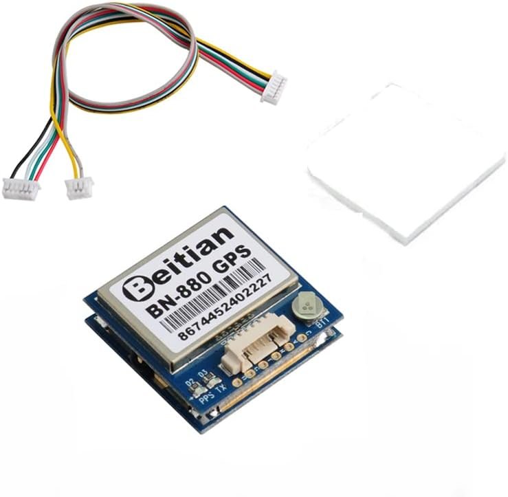 BN-880 GPS Module U8 with Flash HMC5883L Compass + GPS Active Antenna Support GPS Glonass Beidou Car Navigation for Arduino Raspberry Pi Aircraft Pixhawk APM Flight Controller - 图片 3