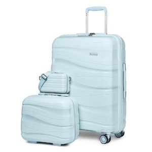 3 Pieces Set Luggage 14 INCH 20 INCH Carry on Luggage Set 1906