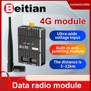 Beitian 30km long distance 4G communication data transmission radio module RTK GNSS receiver BT-B488
