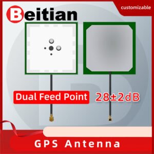 Beitian High Gain GPS Positioning Dual Feed Point Built-in GNSS Antenna BT-T032